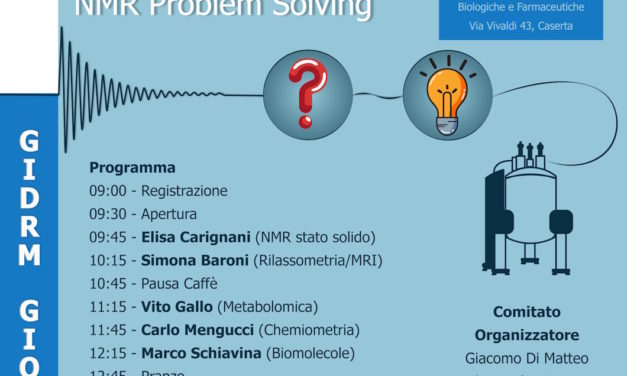 GIDRM Day GIOVANI – NMR Problem Solving