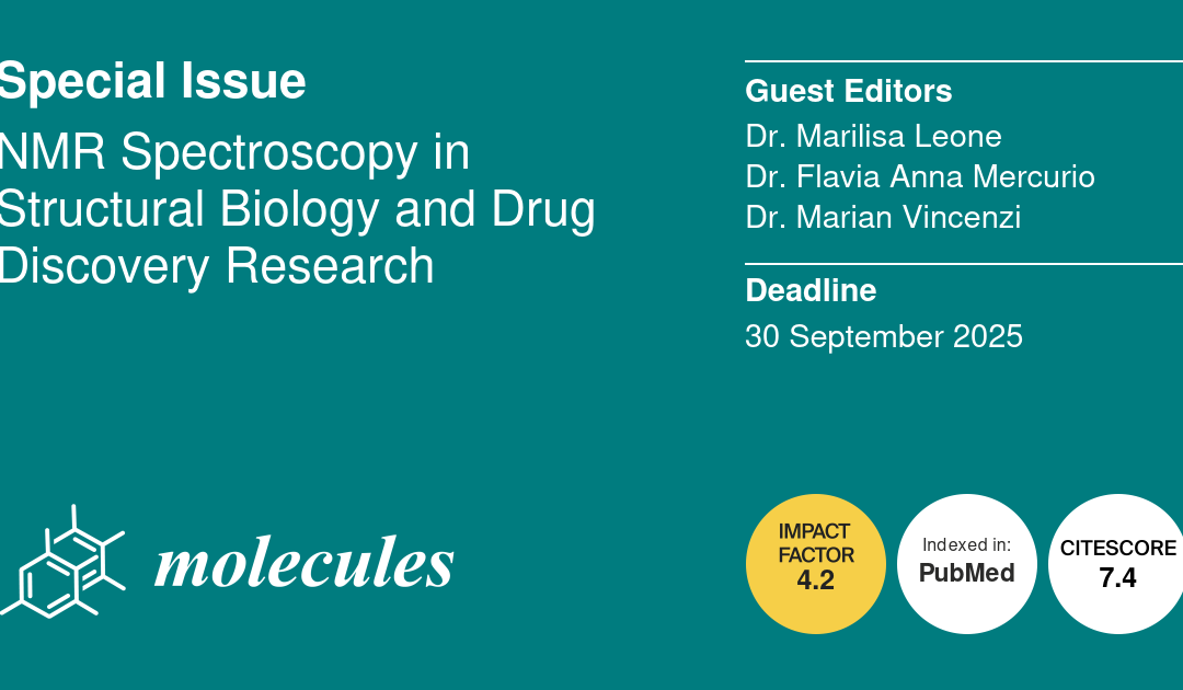 Special issue on “NMR Spectroscopy in Structural Biology and Drug Discovery Research” of the journal “Molecules” MDPI